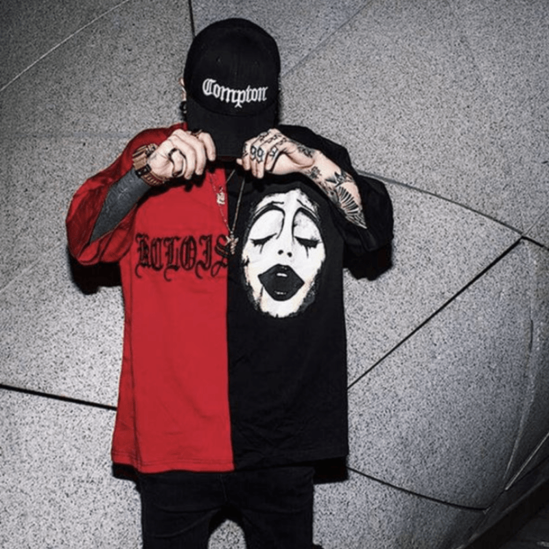 SPLIT STREETWEAR SHIRT
