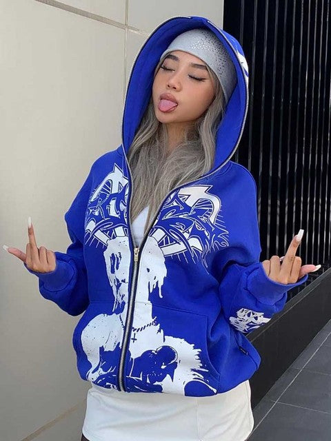 ZIP UP SKELETON